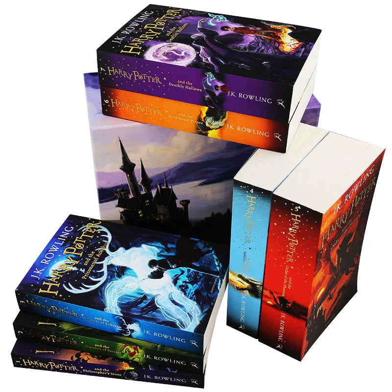 Famous English Stories 8 Books Set Reading Library Kids Toys English Educational Gifts English Books English Novels